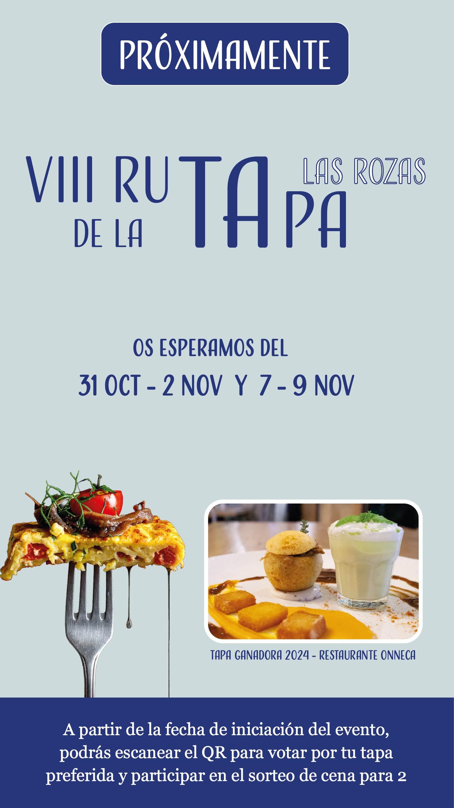 Próximamente · VIII Ruta de la Tapa Las Rozas